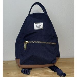 Herschel Supply Co. Nova Mini Backpack Peacoat/Saddle Men Women Kids